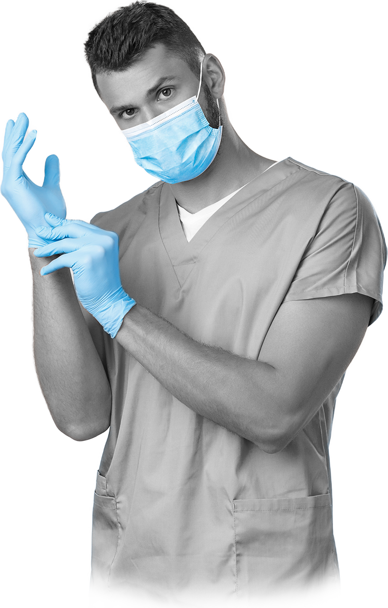 healthcare-workers-covid-19-coronavirus-preventing-virus-concept-handsome-young-professional-doctor-male-nurse-medical-mask-scrubs-put-rubber-gloves-observe-patientphotoAid-removed-background